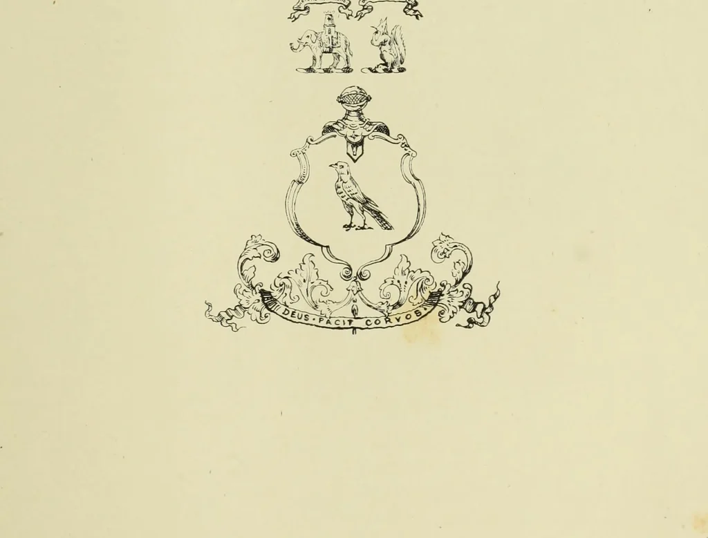 An illustration from The county seats of Shropshire : a series of descriptive sketches, with historical and antiquarian notes, of the principal family mansions, 1891, leaf 136