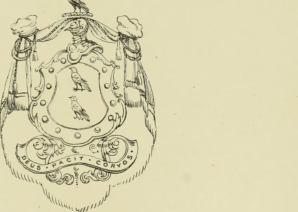 An illustration from The county seats of Shropshire : a series of descriptive sketches, with historical and antiquarian notes, of the principal family mansions, 1891, leaf 152