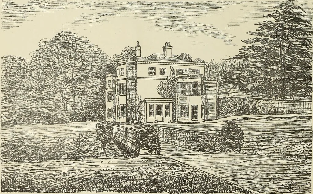 An illustration from The county seats of Shropshire : a series of descriptive sketches, with historical and antiquarian notes, of the principal family mansions, 1891, leaf 157