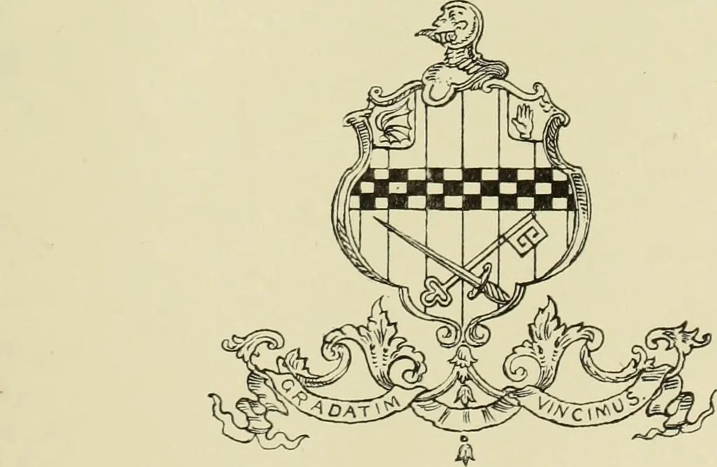 An illustration from The county seats of Shropshire : a series of descriptive sketches, with historical and antiquarian notes, of the principal family mansions, 1891, leaf 160