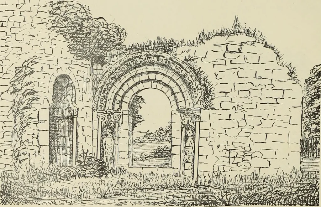 An illustration from The county seats of Shropshire : a series of descriptive sketches, with historical and antiquarian notes, of the principal family mansions, 1891, leaf 173