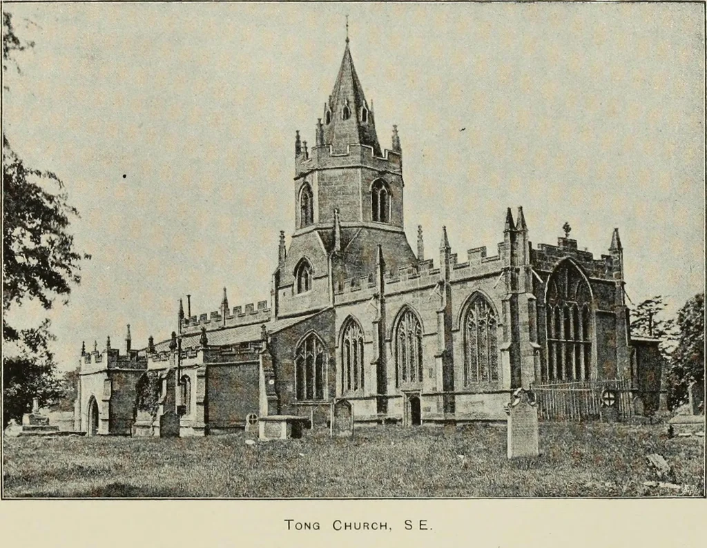 An illustration from The county seats of Shropshire : a series of descriptive sketches, with historical and antiquarian notes, of the principal family mansions, 1891, leaf 193