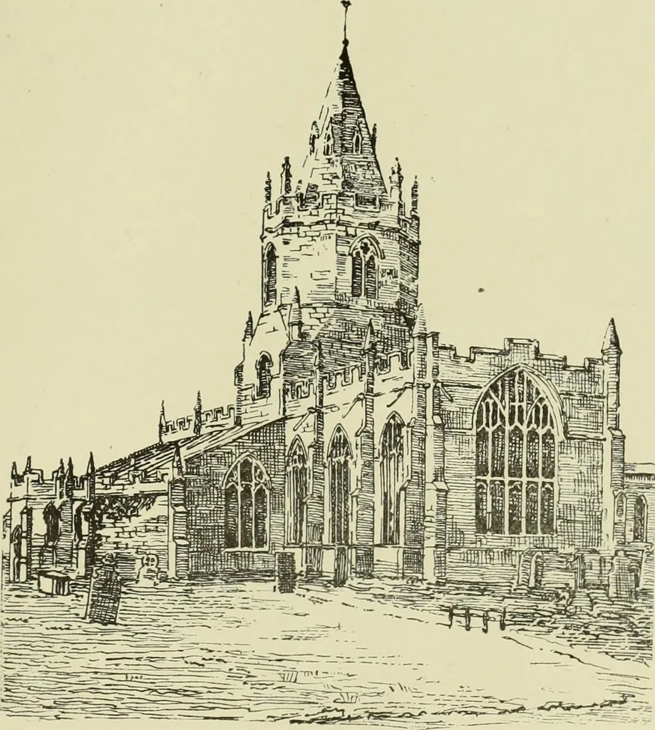 An illustration from The county seats of Shropshire : a series of descriptive sketches, with historical and antiquarian notes, of the principal family mansions, 1891, leaf 194