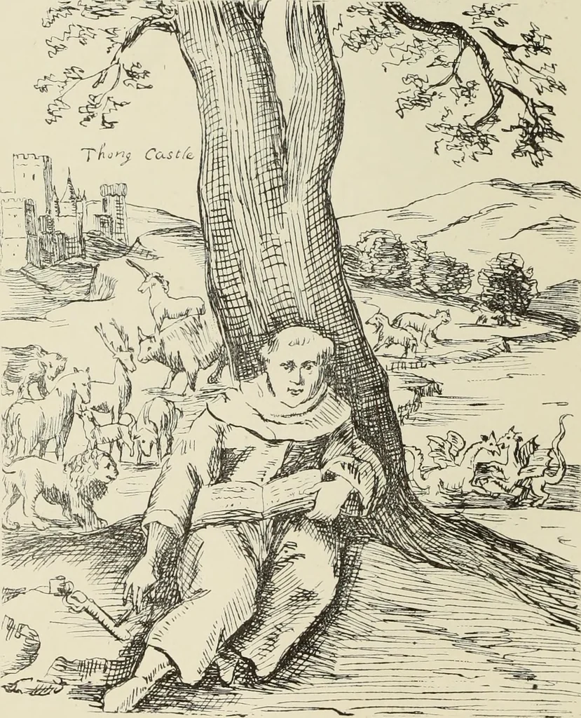 An illustration from The county seats of Shropshire : a series of descriptive sketches, with historical and antiquarian notes, of the principal family mansions, 1891, leaf 195