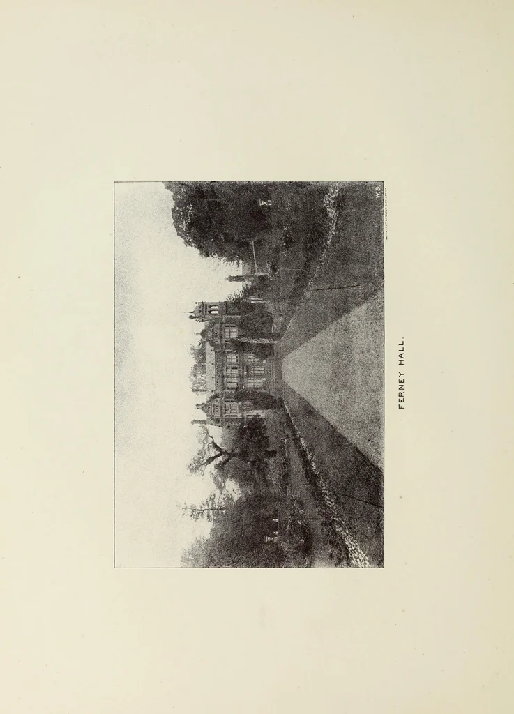 An illustration from The county seats of Shropshire : a series of descriptive sketches, with historical and antiquarian notes, of the principal family mansions, 1891, leaf 205