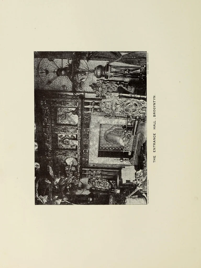 An illustration from The county seats of Shropshire : a series of descriptive sketches, with historical and antiquarian notes, of the principal family mansions, 1891, leaf 215