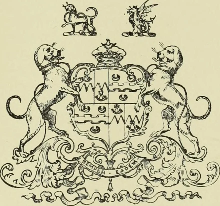 An illustration from The county seats of Shropshire : a series of descriptive sketches, with historical and antiquarian notes, of the principal family mansions, 1891, leaf 228