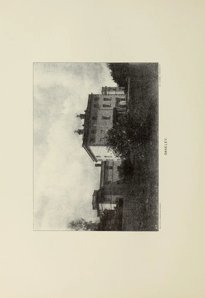 An illustration from The county seats of Shropshire : a series of descriptive sketches, with historical and antiquarian notes, of the principal family mansions, 1891, leaf 231