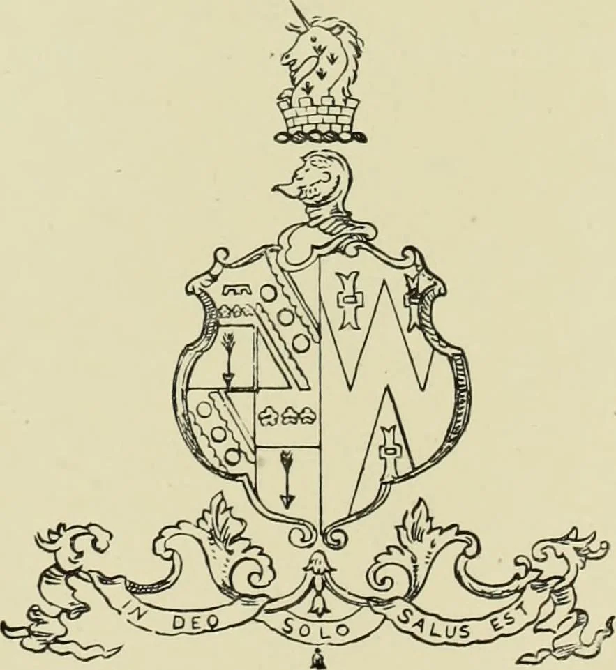 An illustration from The county seats of Shropshire : a series of descriptive sketches, with historical and antiquarian notes, of the principal family mansions, 1891, leaf 242