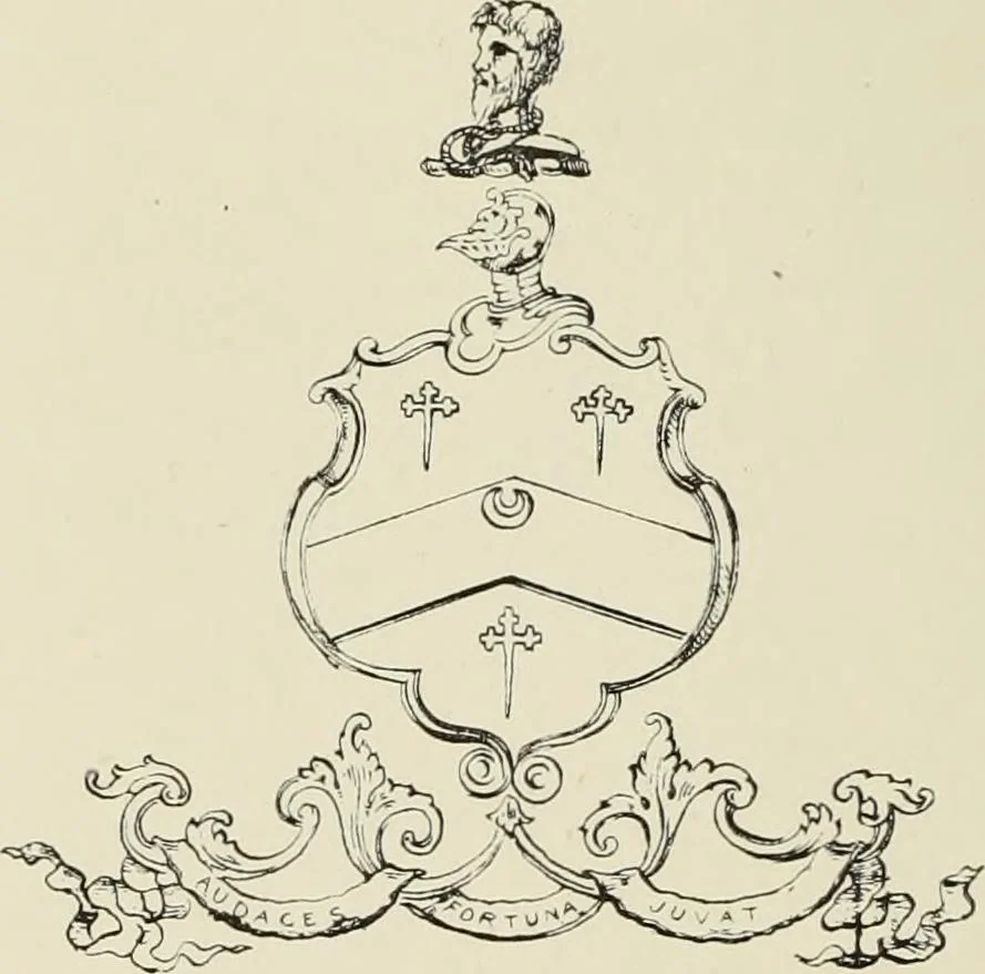 An illustration from The county seats of Shropshire : a series of descriptive sketches, with historical and antiquarian notes, of the principal family mansions, 1891, leaf 253