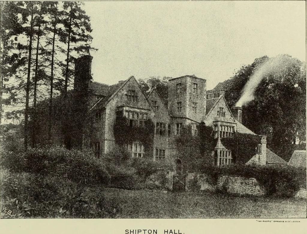 An illustration from The county seats of Shropshire : a series of descriptive sketches, with historical and antiquarian notes, of the principal family mansions, 1891, leaf 262