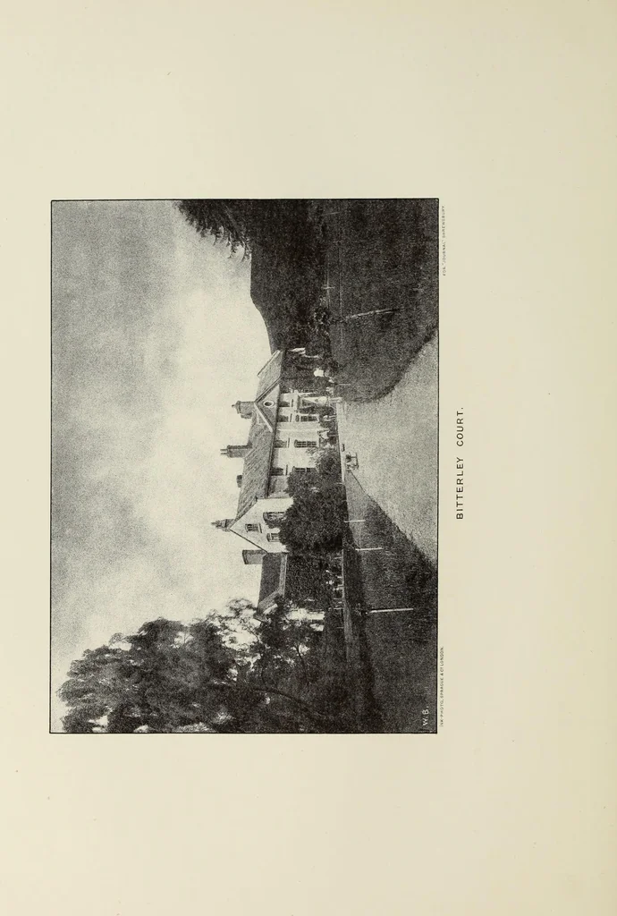An illustration from The county seats of Shropshire : a series of descriptive sketches, with historical and antiquarian notes, of the principal family mansions, 1891, leaf 269