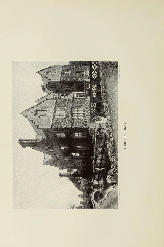 An illustration from The county seats of Shropshire : a series of descriptive sketches, with historical and antiquarian notes, of the principal family mansions, 1891, leaf 281