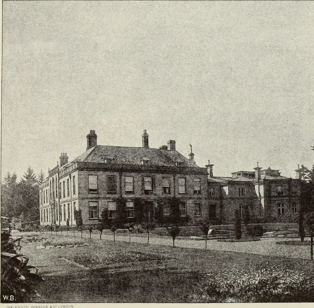 An illustration from The county seats of Shropshire : a series of descriptive sketches, with historical and antiquarian notes, of the principal family mansions, 1891, leaf 293
