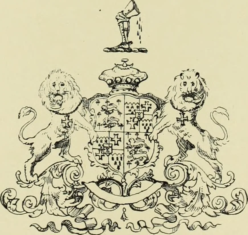 An illustration from The county seats of Shropshire : a series of descriptive sketches, with historical and antiquarian notes, of the principal family mansions, 1891, leaf 298