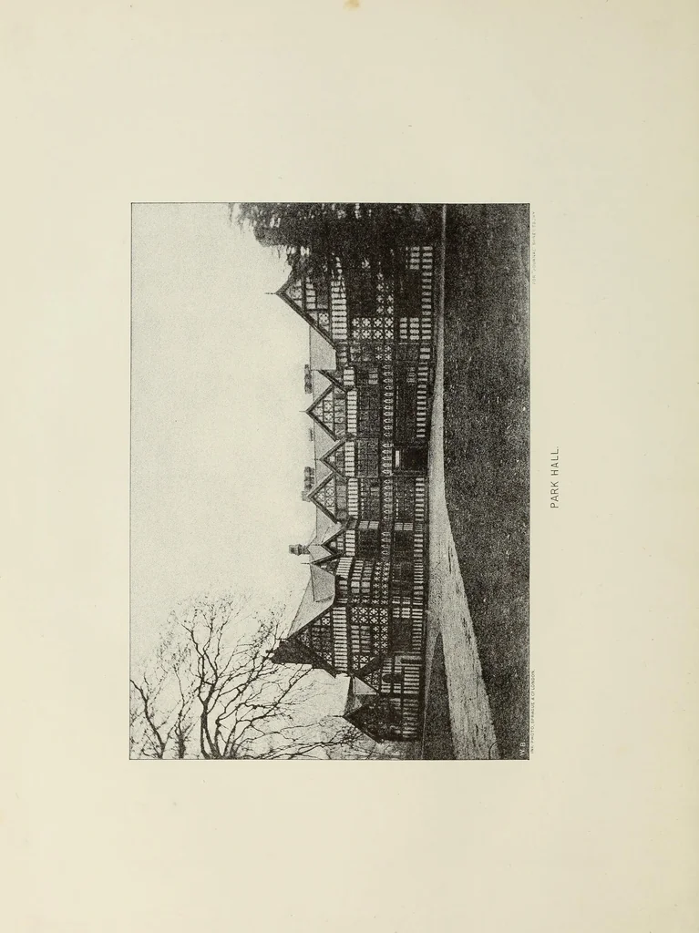 An illustration from The county seats of Shropshire : a series of descriptive sketches, with historical and antiquarian notes, of the principal family mansions, 1891, leaf 301