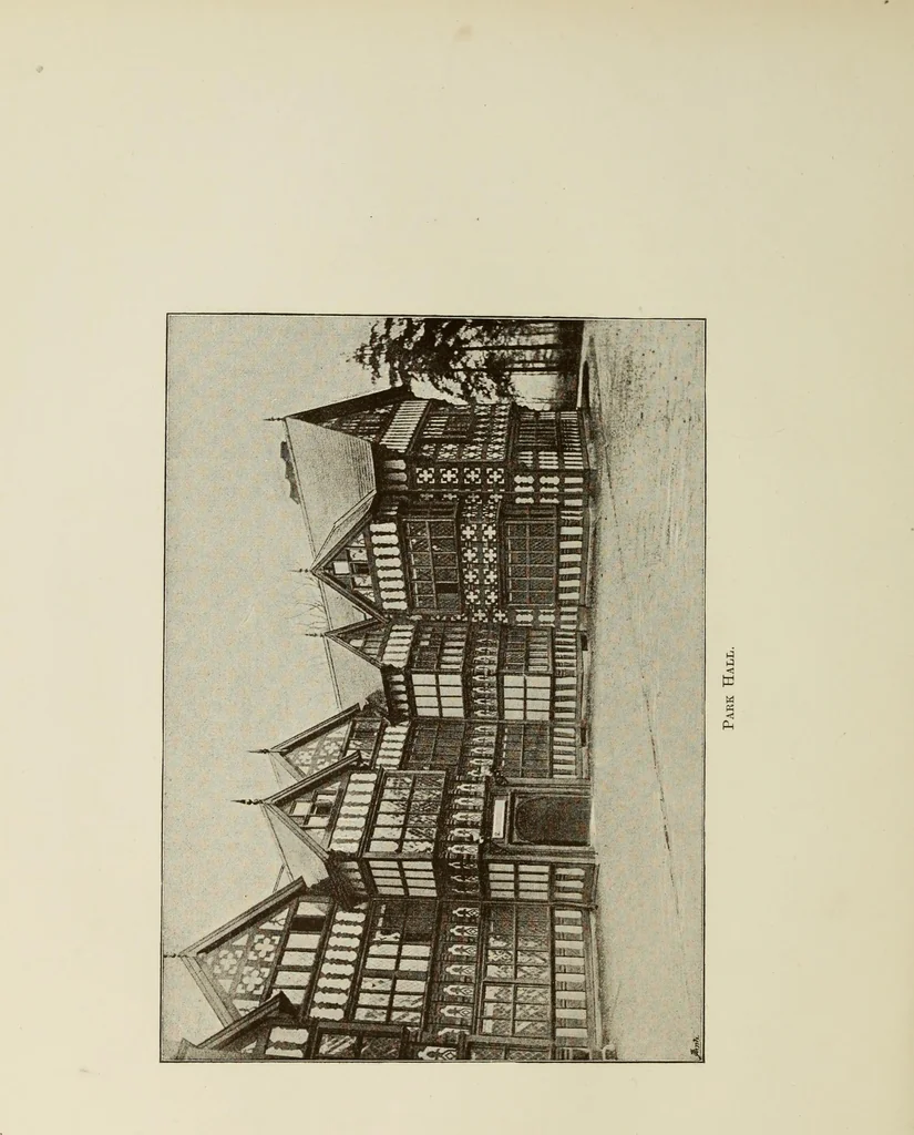 An illustration from The county seats of Shropshire : a series of descriptive sketches, with historical and antiquarian notes, of the principal family mansions, 1891, leaf 305