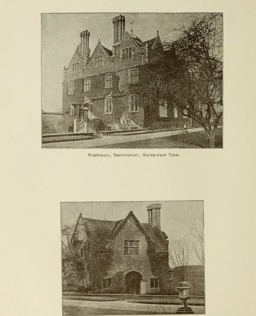 An illustration from The county seats of Shropshire : a series of descriptive sketches, with historical and antiquarian notes, of the principal family mansions, 1891, leaf 339