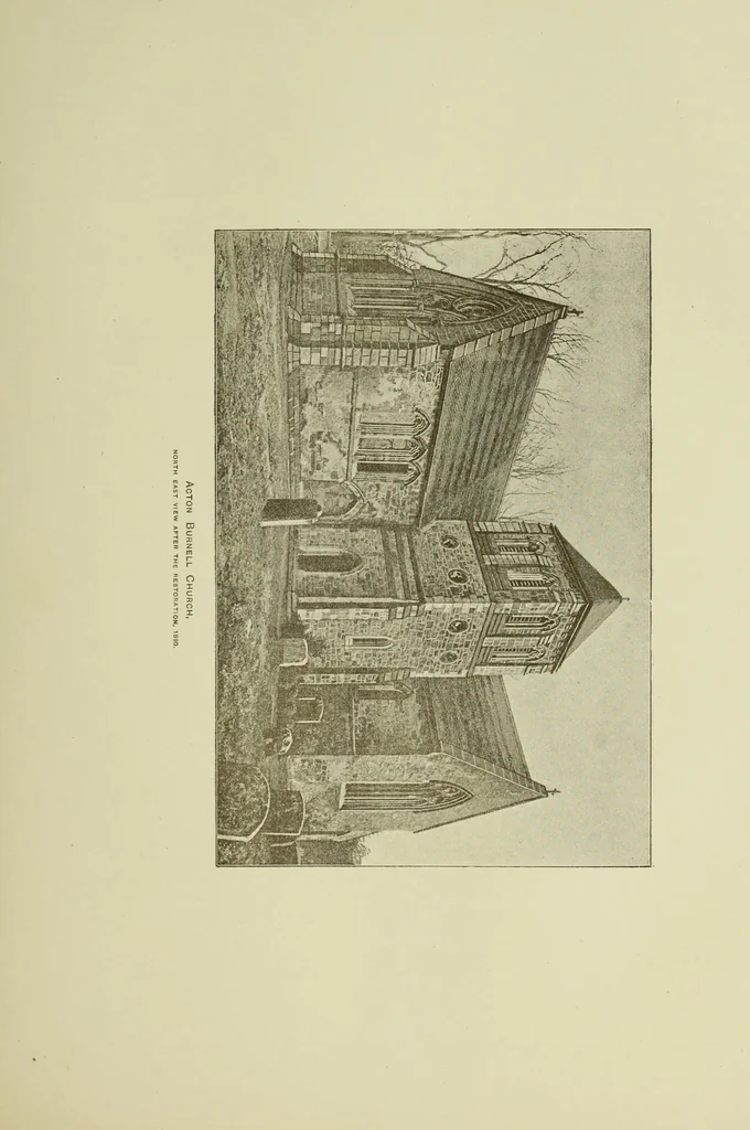 An illustration from The county seats of Shropshire : a series of descriptive sketches, with historical and antiquarian notes, of the principal family mansions, 1891, leaf 354
