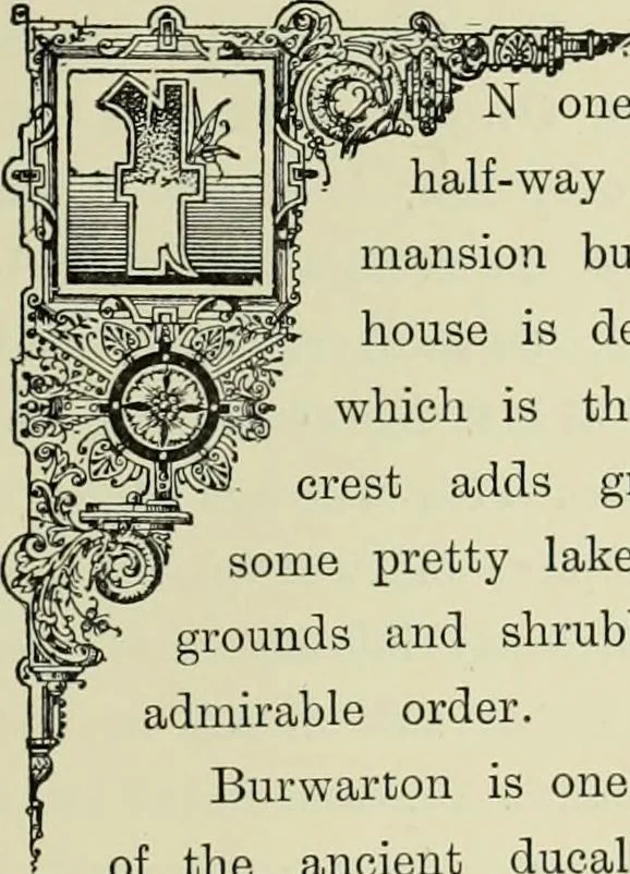 An illustration from The county seats of Shropshire : a series of descriptive sketches, with historical and antiquarian notes, of the principal family mansions, 1891, leaf 360