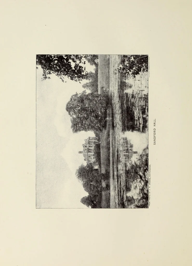 An illustration from The county seats of Shropshire : a series of descriptive sketches, with historical and antiquarian notes, of the principal family mansions, 1891, leaf 365