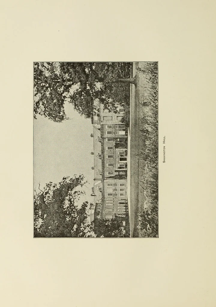 An illustration from The county seats of Shropshire : a series of descriptive sketches, with historical and antiquarian notes, of the principal family mansions, 1891, leaf 387