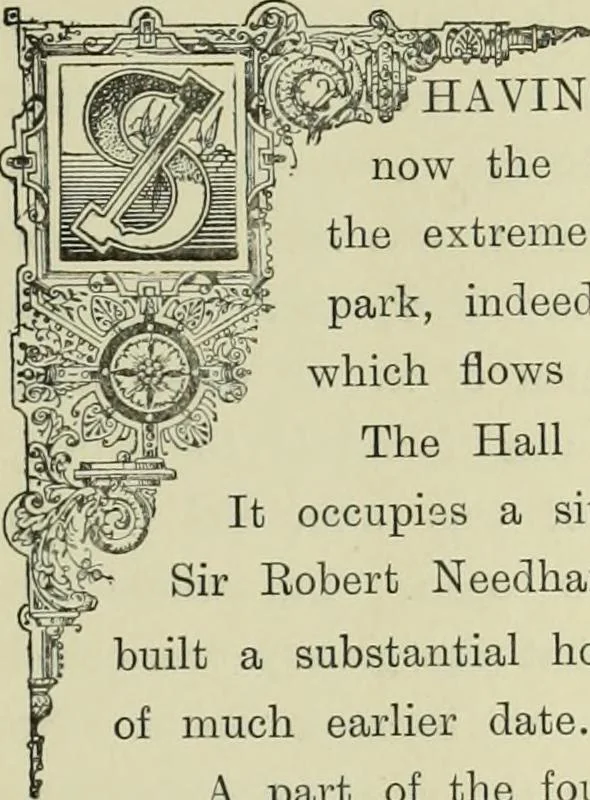 An illustration from The county seats of Shropshire : a series of descriptive sketches, with historical and antiquarian notes, of the principal family mansions, 1891, leaf 388