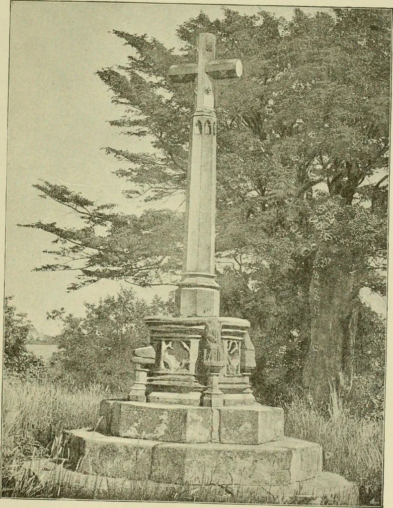 An illustration from The county seats of Shropshire : a series of descriptive sketches, with historical and antiquarian notes, of the principal family mansions, 1891, leaf 394