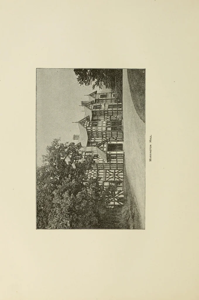 An illustration from The county seats of Shropshire : a series of descriptive sketches, with historical and antiquarian notes, of the principal family mansions, 1891, leaf 415