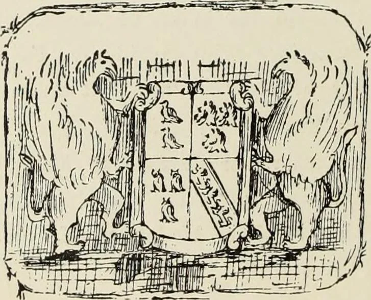 An illustration from The county seats of Shropshire : a series of descriptive sketches, with historical and antiquarian notes, of the principal family mansions, 1891, leaf 417