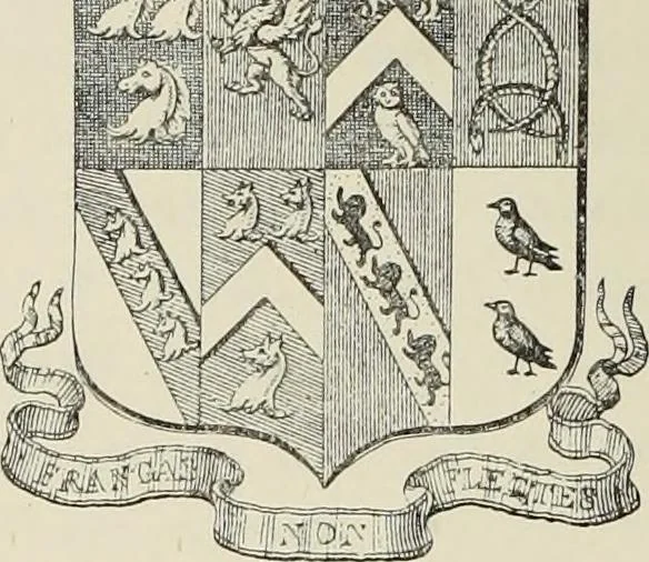 An illustration from The county seats of Shropshire : a series of descriptive sketches, with historical and antiquarian notes, of the principal family mansions, 1891, leaf 421
