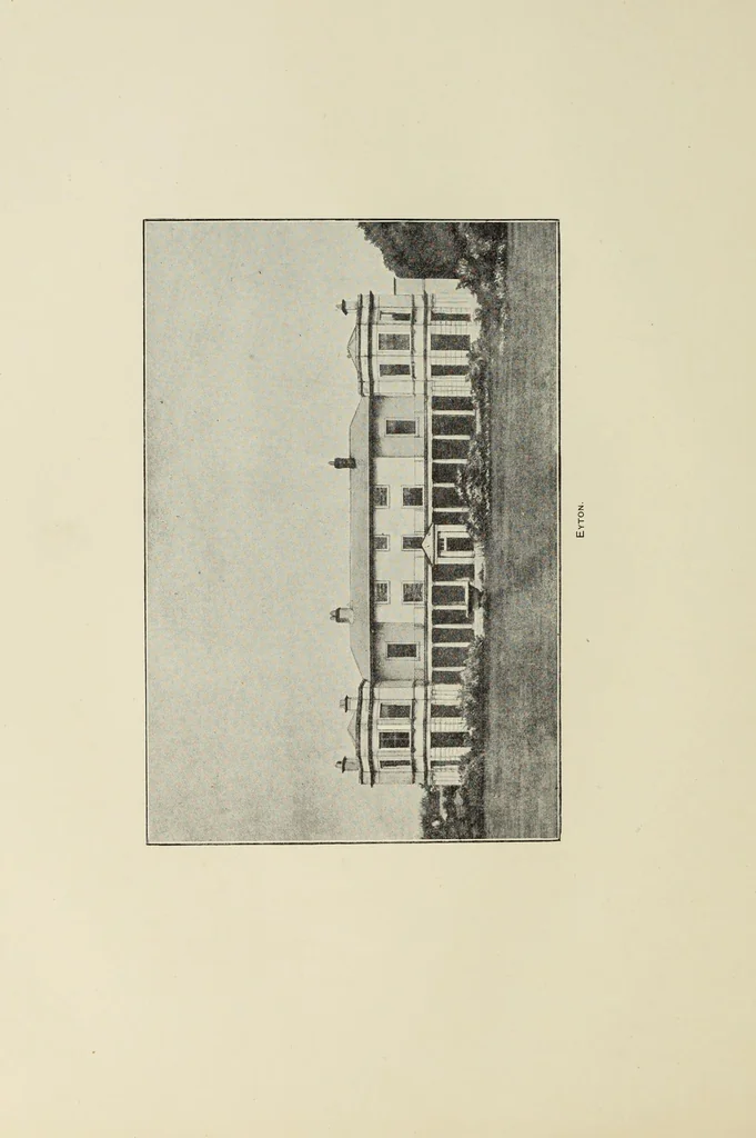An illustration from The county seats of Shropshire : a series of descriptive sketches, with historical and antiquarian notes, of the principal family mansions, 1891, leaf 425