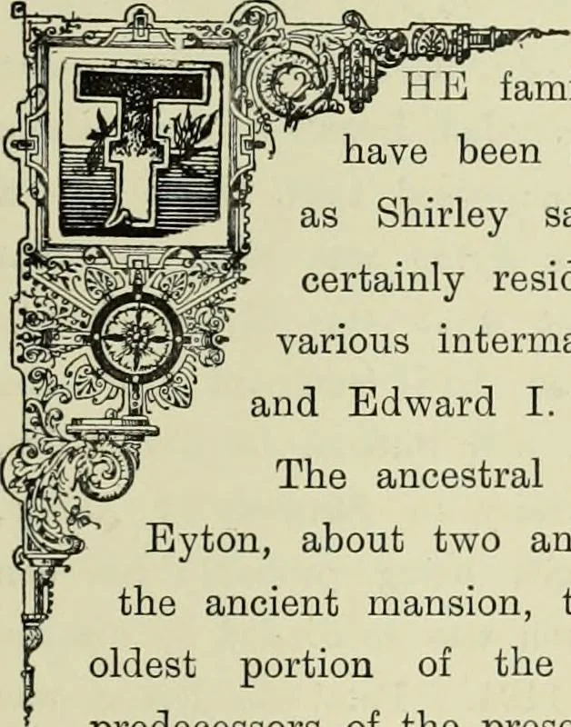 An illustration from The county seats of Shropshire : a series of descriptive sketches, with historical and antiquarian notes, of the principal family mansions, 1891, leaf 426