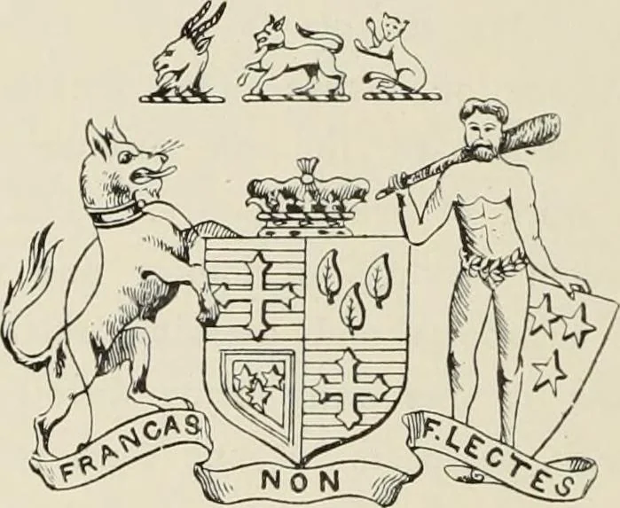 An illustration from The county seats of Shropshire : a series of descriptive sketches, with historical and antiquarian notes, of the principal family mansions, 1891, leaf 491