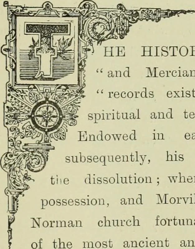 An illustration from The county seats of Shropshire : a series of descriptive sketches, with historical and antiquarian notes, of the principal family mansions, 1891, leaf 494