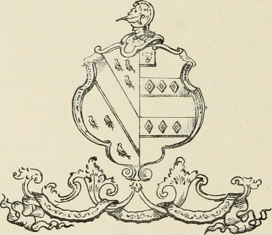An illustration from The county seats of Shropshire : a series of descriptive sketches, with historical and antiquarian notes, of the principal family mansions, 1891, leaf 503