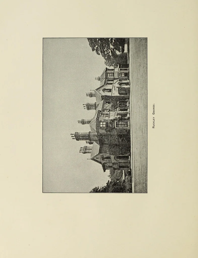 An illustration from The county seats of Shropshire : a series of descriptive sketches, with historical and antiquarian notes, of the principal family mansions, 1891, leaf 515