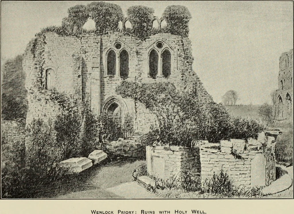 An illustration from The county seats of Shropshire : a series of descriptive sketches, with historical and antiquarian notes, of the principal family mansions, 1891, leaf 521