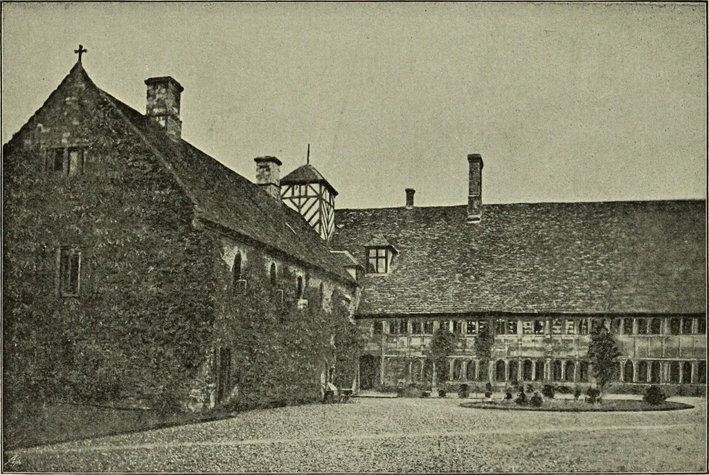 An illustration from The county seats of Shropshire : a series of descriptive sketches, with historical and antiquarian notes, of the principal family mansions, 1891, leaf 524
