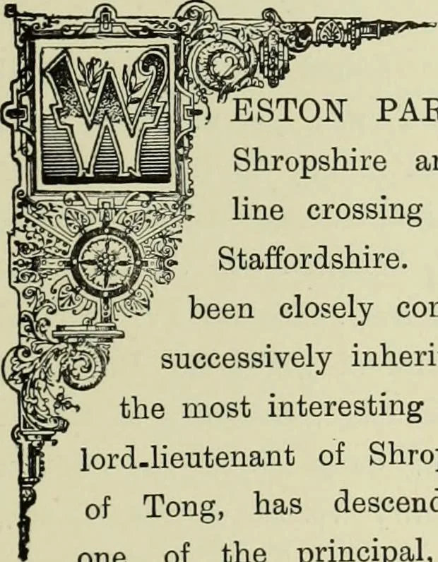 An illustration from The county seats of Shropshire : a series of descriptive sketches, with historical and antiquarian notes, of the principal family mansions, 1891, leaf 532