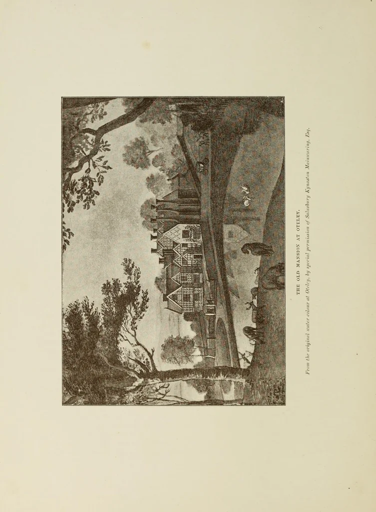 An illustration from The county seats of Shropshire : a series of descriptive sketches, with historical and antiquarian notes, of the principal family mansions, 1891, leaf 55