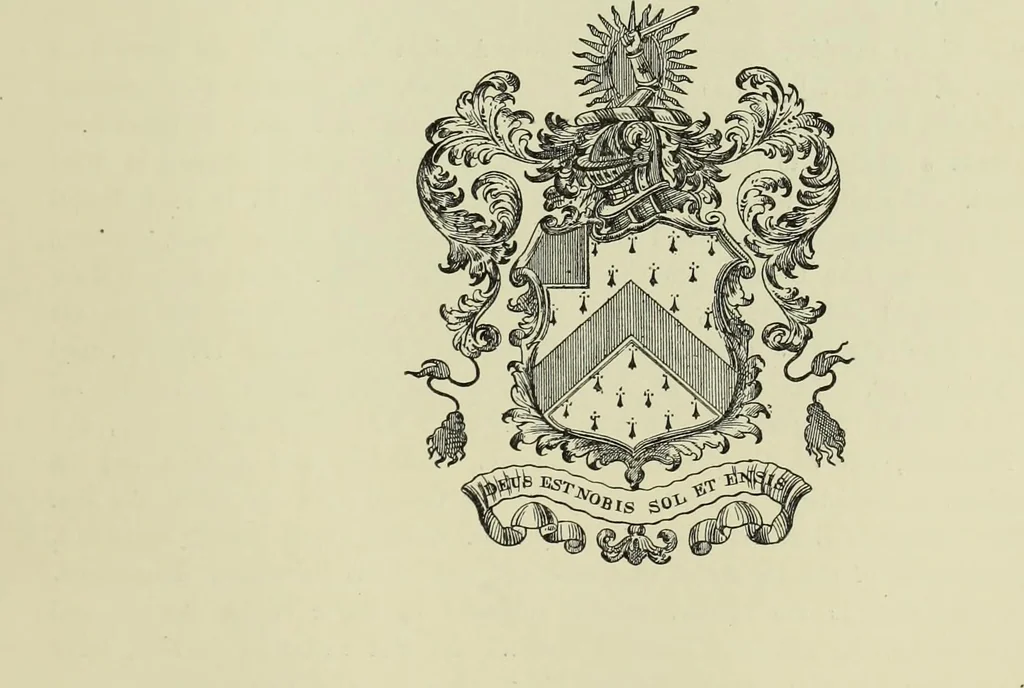 An illustration from The county seats of Shropshire : a series of descriptive sketches, with historical and antiquarian notes, of the principal family mansions, 1891, leaf 554
