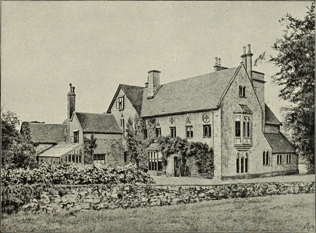 An illustration from The county seats of Shropshire : a series of descriptive sketches, with historical and antiquarian notes, of the principal family mansions, 1891, leaf 573