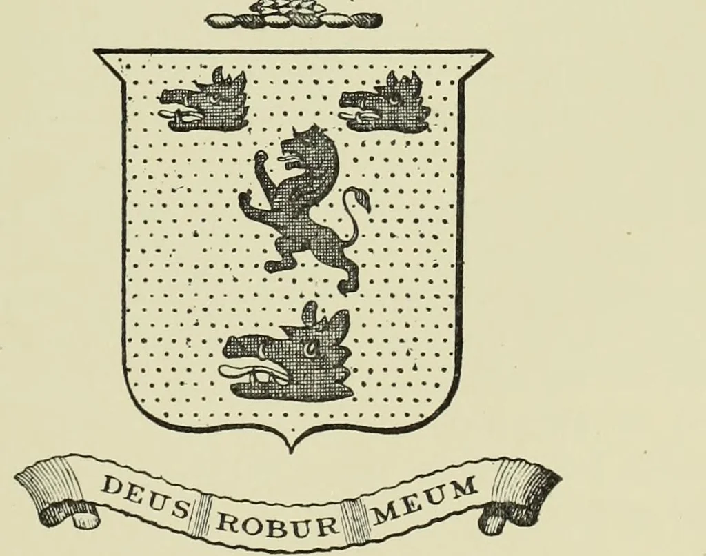 An illustration from The county seats of Shropshire : a series of descriptive sketches, with historical and antiquarian notes, of the principal family mansions, 1891, leaf 584