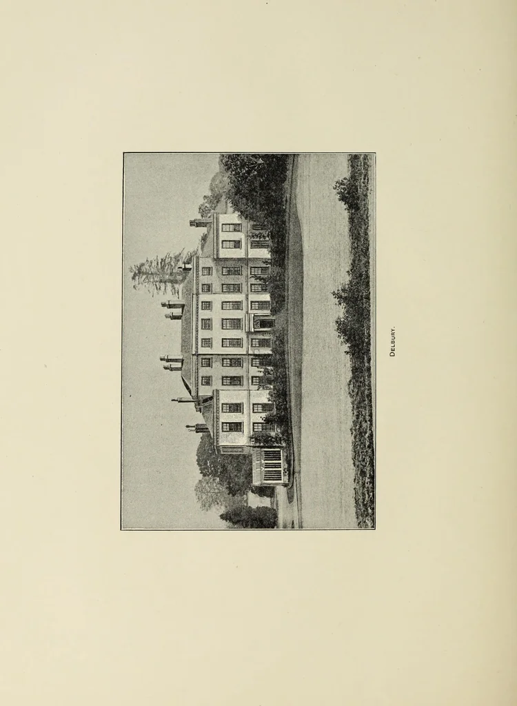 An illustration from The county seats of Shropshire : a series of descriptive sketches, with historical and antiquarian notes, of the principal family mansions, 1891, leaf 595