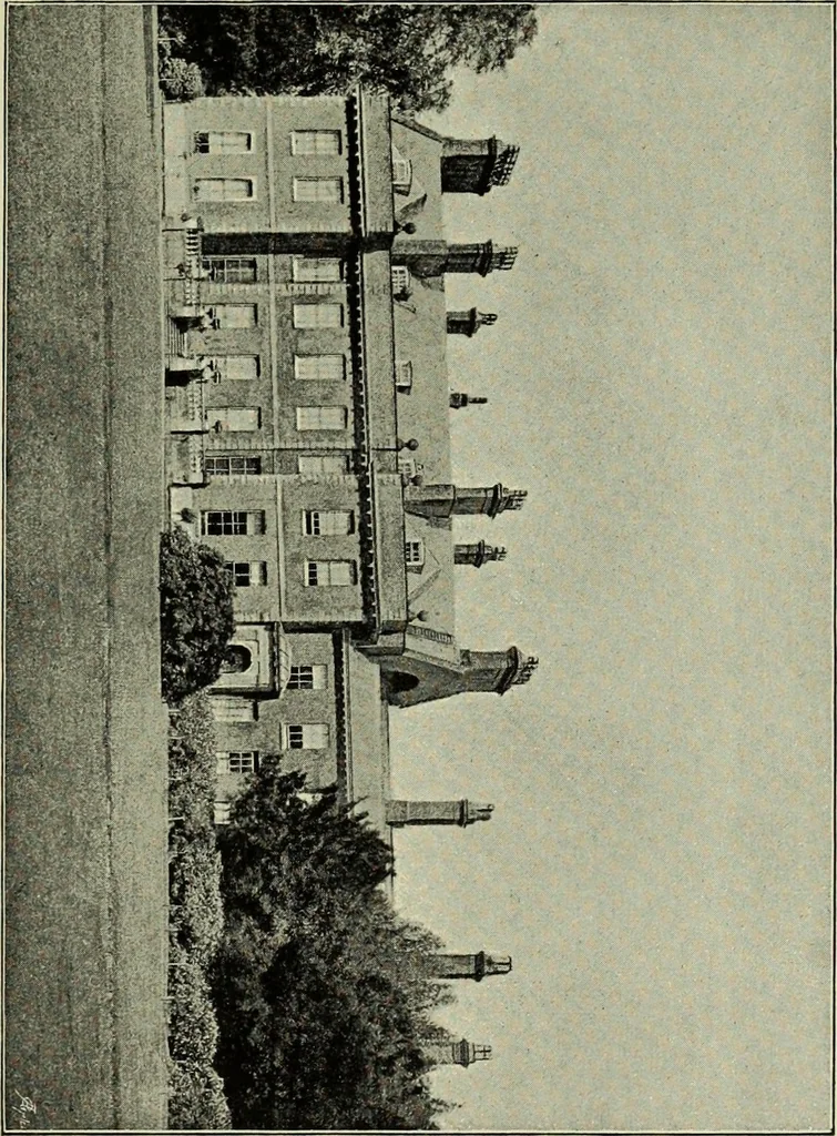 An illustration from The county seats of Shropshire : a series of descriptive sketches, with historical and antiquarian notes, of the principal family mansions, 1891, leaf 604