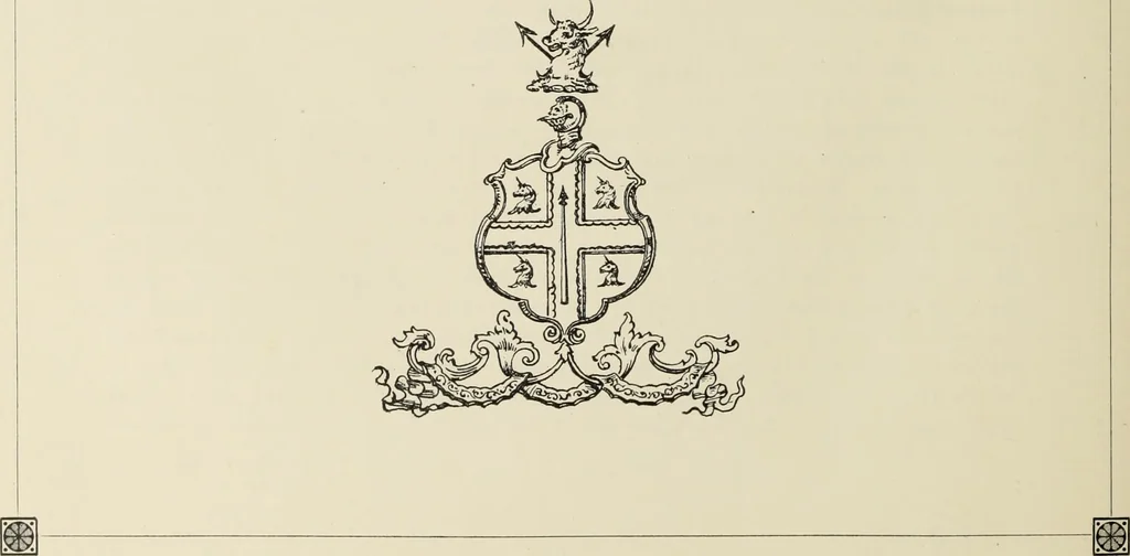 An illustration from The county seats of Shropshire : a series of descriptive sketches, with historical and antiquarian notes, of the principal family mansions, 1891, leaf 607