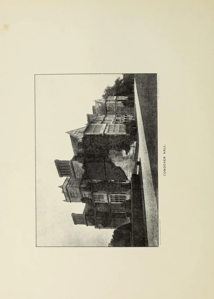 An illustration from The county seats of Shropshire : a series of descriptive sketches, with historical and antiquarian notes, of the principal family mansions, 1891, leaf 95
