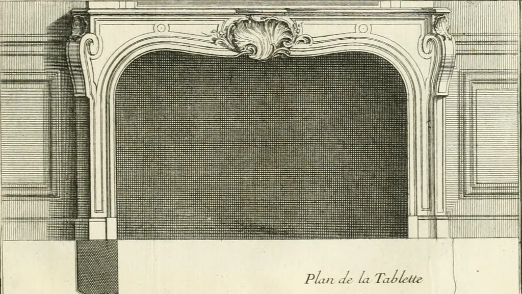 An illustration from Cours d'architecture : qui comprend Les ordres de Vignole, avec des commentaires, les figures & les descriptions de ses plus beaux bâtimens, & de ceux de Michel-Ange, des instructions et des preceptes, & plusieurs nouveaux desseins concernans la distribution & la décoration, la matière & la construction des édifices, la maçonnerie, la charpenterie, la couverture, la serrurerie, la menuiserie, le jardinage, & géneralement tout ce qui regarde l'art de bastir, 1738, leaf 266