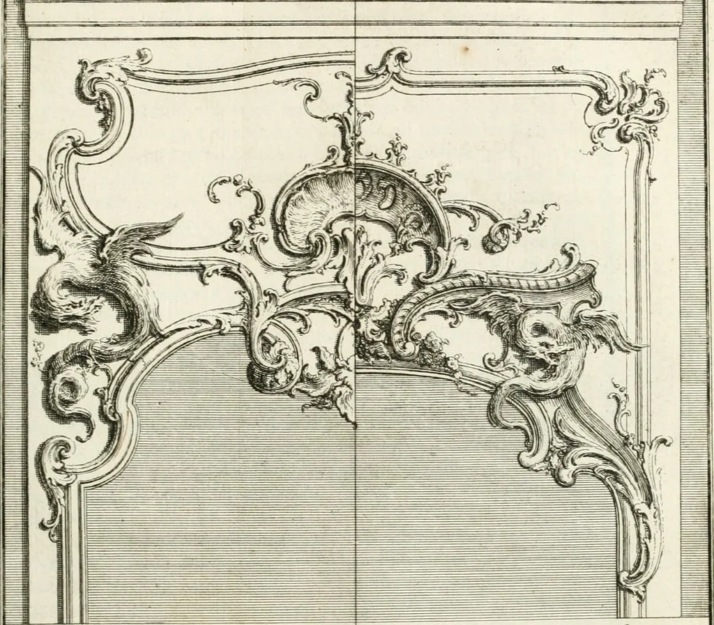 An illustration from Cours d'architecture : qui comprend Les ordres de Vignole, avec des commentaires, les figures & les descriptions de ses plus beaux bâtimens, & de ceux de Michel-Ange, des instructions et des preceptes, & plusieurs nouveaux desseins concernans la distribution & la décoration, la matière & la construction des édifices, la maçonnerie, la charpenterie, la couverture, la serrurerie, la menuiserie, le jardinage, & géneralement tout ce qui regarde l'art de bastir, 1738, leaf 276